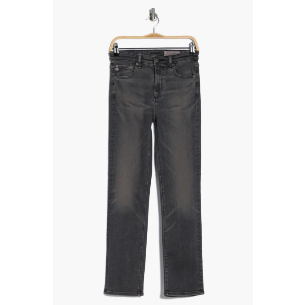 AG Jeans | Saige High-Waist Straight Leg Jeans Black Size 22 - Picture 3 of 8